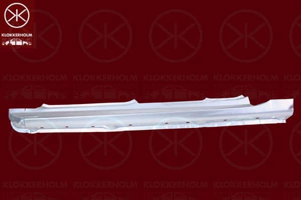 Ремчастина Металева Передня Ліва Ford Fiesta 2009-2013, 1 553 685, 8A61-A10131-AA