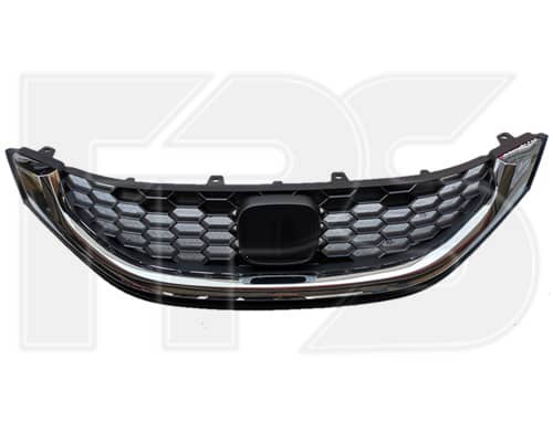 Решітка Пластикова Передня Права Honda Civic 2013-2015