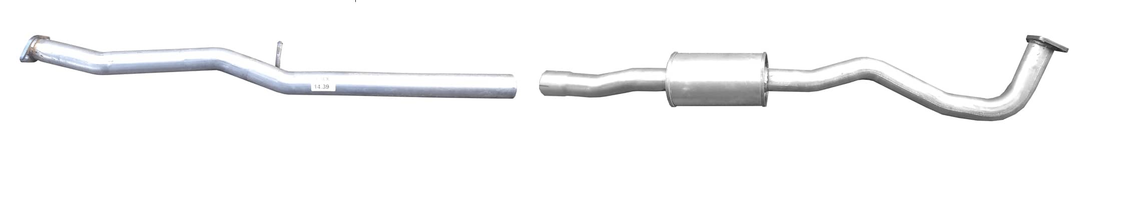 Глушник Посередені Mitsubishi Outlander 2007-2010, 1570A196