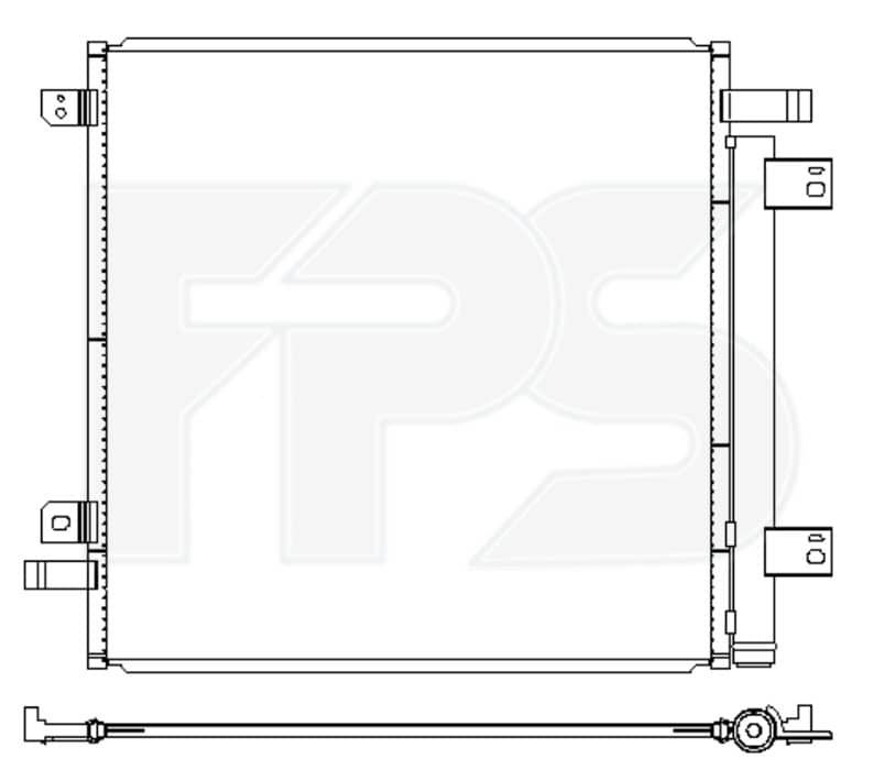 Радіатор кондиціонера Mazda CX-60 2022+, K61661480