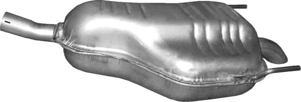 Глушник Задній Opel Astra 2003-2014, 13136983, 58 52 301