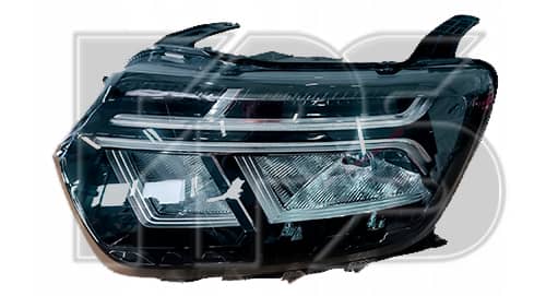 Фара Передня Передня Права Dacia Duster 2018-2024, 260101613R, 260109550R