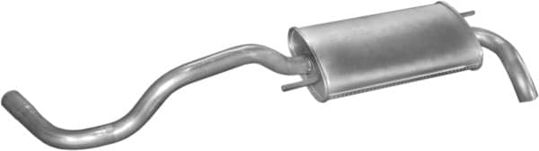 Глушник Задній Volkswagen Polo 1994-1999, 6N0253609B, 6N0253609G
