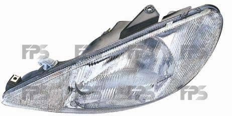 Фара Передня Передня Ліва Peugeot 206 1998-2009, 6204S7
