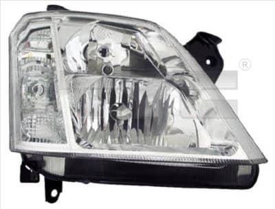 Фара Передня Передня Права Opel Meriva 2003-2010, 1216152, 93175365