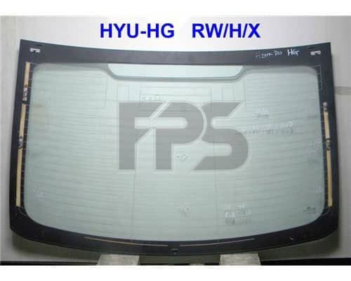 Скло Автомобільне(заднє) З Підігрівом Hyundai Grandeur / Azera 2011-2016