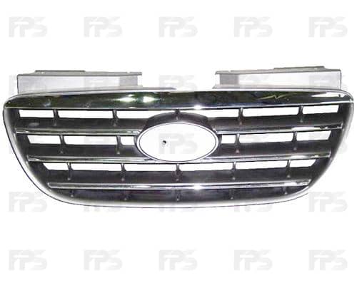 Решітка Пластикова Передня Права Hyundai Elantra 2006-2010