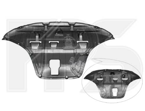 Ремчастина Пластикова Передня Права Hyundai Tucson 2021-2024