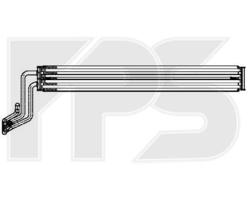 Радіатор Масляний Volkswagen Touareg 2002-2006, 7L6422885B, 7L6422885E, 7L8422885A, 95534706910