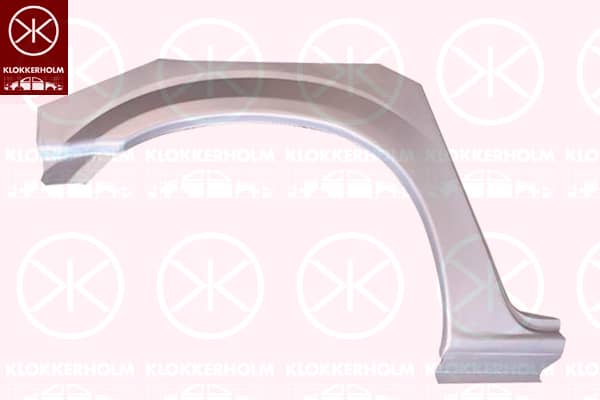 Ремчастина Металева Задня Права Chrysler Voyager 2001-2008
