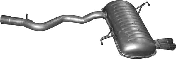 Глушник Задній BMW 3 2006-2008, 18307568059