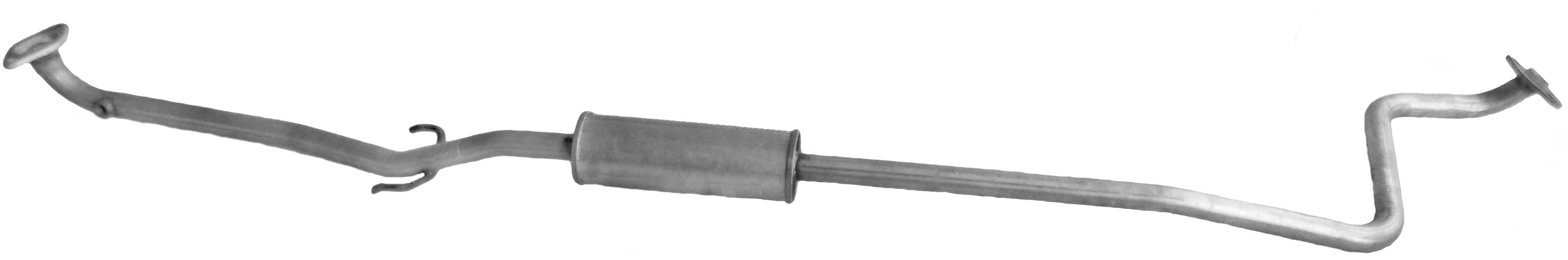 Глушник Посередені Toyota Yaris 1999-2006, 17410-0J020, 17410-0J040