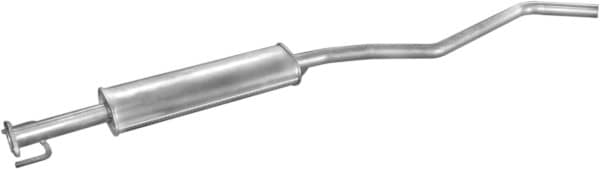Глушник Посередені Opel Vectra 1995-1999, 5852014, 5852867, 90500109, 90573392