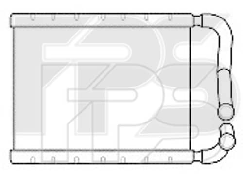 Радіатор Пічки Hyundai Santa FE 2006-2009, 971382B000