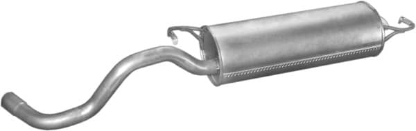 Глушник Задній Seat Leon 2000-2005, 1J6253609AK, 1J6253609R