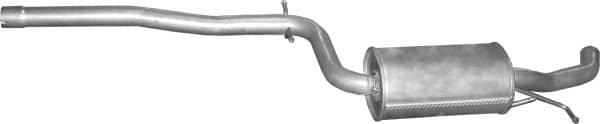 Глушник Посередені Volkswagen Touran 2003-2006