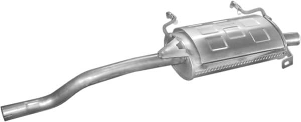 Глушник Задній Suzuki Swift 1989-1996, 1430066E20, 1430070C00, 1430070C70