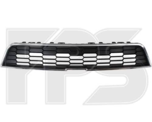 Решітка Пластикова Передня Права Chevrolet Aveo 2011-2016