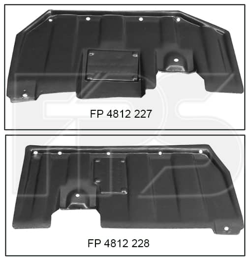 Ремчастина Пластикова Передня Права Citroen C-Crosser 2007-2012