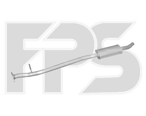 Глушник Посередені Nissan Qashqai 2006-2009