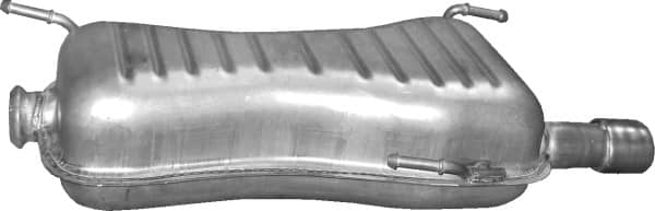 Глушник Задній Peugeot 306 1993-1997, 1726.F6, 1726.W1