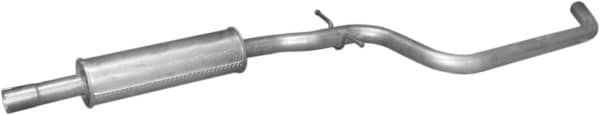 Глушник Посередені Volkswagen Golf 2004-2009, 1K0 253 209, 1K0 253 209 BD