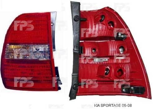 Ліхтар Задній Задній Лівий Kia Sportage 2004-2008, 924010Z000, 924011F010, 924011F011
