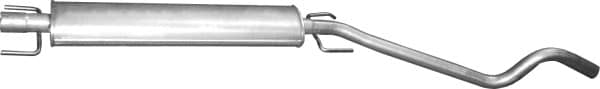 Глушник Посередені Opel Astra 2003-2014