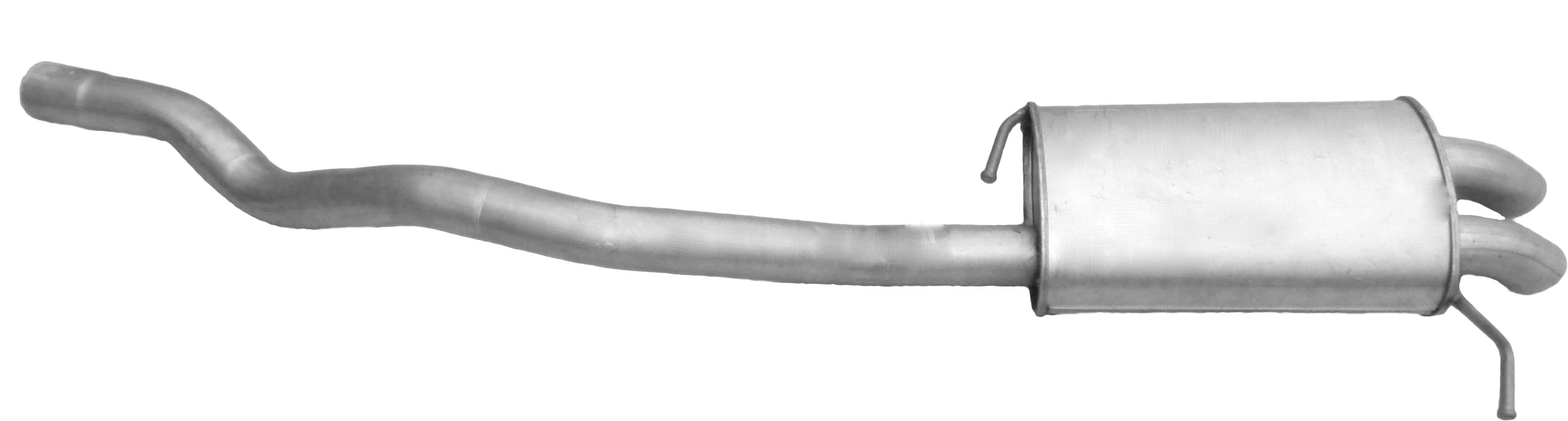 Глушник Задній Volkswagen Transporter 2003-2009, 7E0253609, 7E0253609L, 7H0253609AJ, 7H0253609AR, 7H0253609K