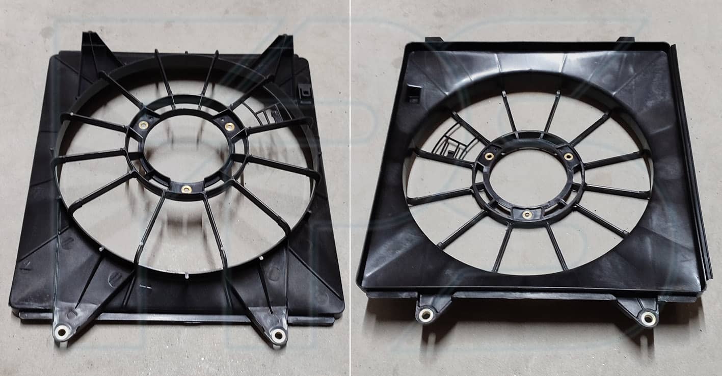 Кожух вентилятора ACURA TSX 2009-2011