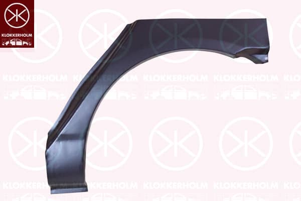 Ремчастина Металева Задня Ліва Toyota Corolla 2002-2004