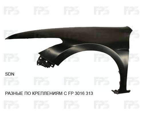 Крило Переднє Праве Honda Accord 2008-2012