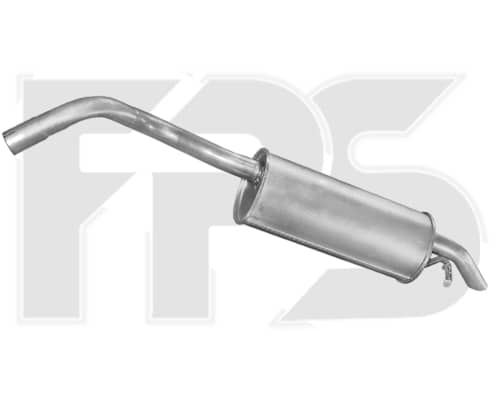 Глушник Задній Ford Escort / Orion 1990-1995, 1009255, 5029007, 6493601, 6718288, 6812214, 7112776, 7243476