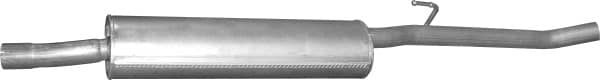 Глушник Посередені Citroen Jumpy 1996-2003, 1717Q5, 9456200080, 9456200180