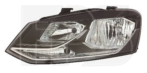 Фара Передня Передня Права Volkswagen Polo 2015-2019, 6C1941006, 6C1941006B, 6RD941005