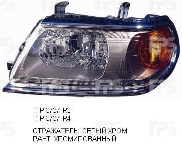 Фара Передня Передня Ліва Mitsubishi Pajero Sport 2000-2008, 8301A315XA