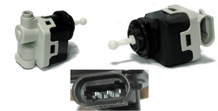 Двигун Корректора Фари Передній Правий Nissan Almera 2000-2002, 26056 AU300, 26056 BN702, 7700420736, 7700420737