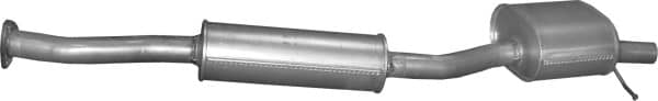 Глушник Посередені Honda Accord 2003-2008, 18030-SED-E01