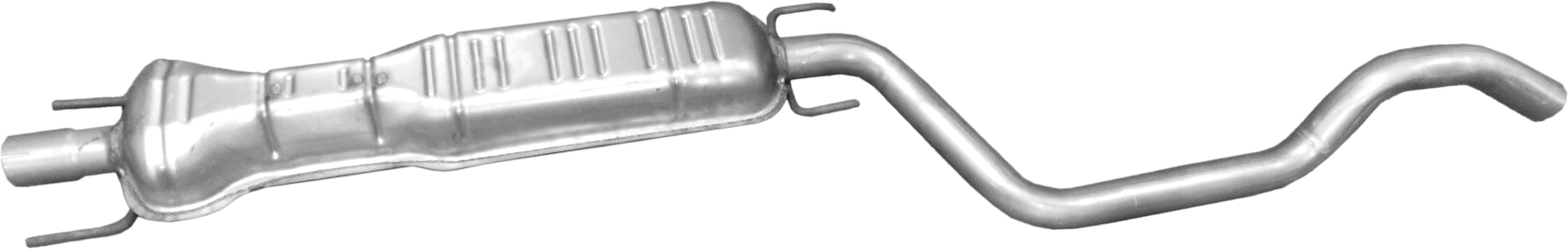 Глушник Посередені Opel Zafira 1999-2005, 13124159, 13141030, 5852233, 5852555