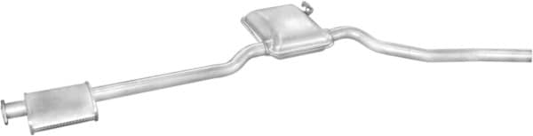 Глушник Посередені Ford Scorpio 1983-1994, 5024019, 6156605, 6160927, 6162049, 6173058