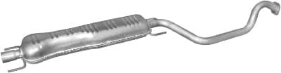 Глушник Посередені Opel Zafira 1999-2005, 24436127, 24455256, 5852072, 5852132, 5852715, 90581544, 93191954