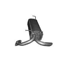 Глушник Задній Nissan Juke 2010-2015, 20100-1KD0A, 20100-1KD0B