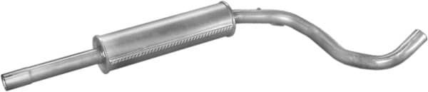 Глушник Посередені Volkswagen Lupo 1998-2005, 6X0.253.209A, 6X0.253.209D