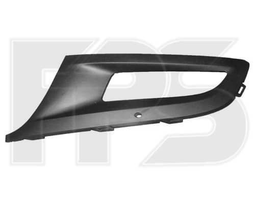 Решітка Пластикова Передня Ліва Volkswagen Polo 2009-2015, 6R0853665D, 6R0853665D9B9