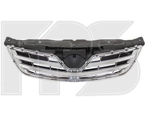 Решітка Пластикова Передня Права Toyota Corolla 2010-2013, 53114 02180, 53114 12140