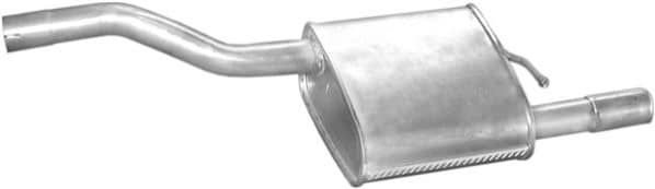 Глушник Задній Ford Focus 1998-2004, 1067778, 1121650, 1230848, 1308592, 1459793