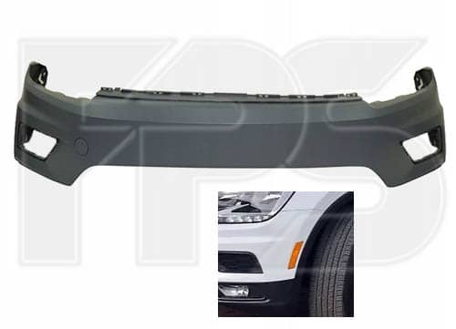 Бампер Передній Правий Volkswagen Tiguan