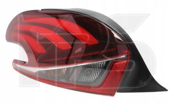 Ліхтар Задній Задній Правий Peugeot 208 2012-2019, 9810430580, 9825601180