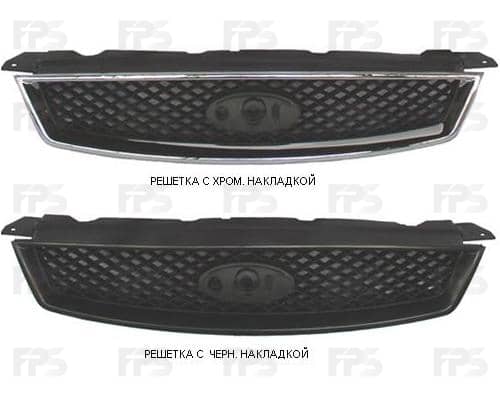 Решітка пластикова FORD FOCUS 2005-2008
