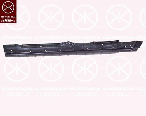 Ремчастина Металева Передня Ліва Mercedes-Benz C-Class 2000-2007, 203 637 0735, A 203 637 0735
